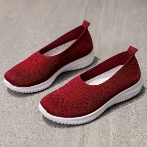 Elena Breathable Fabric Sneakers