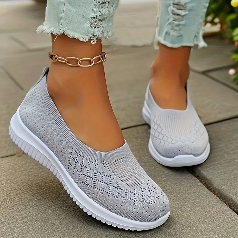 Elena Breathable Fabric Sneakers
