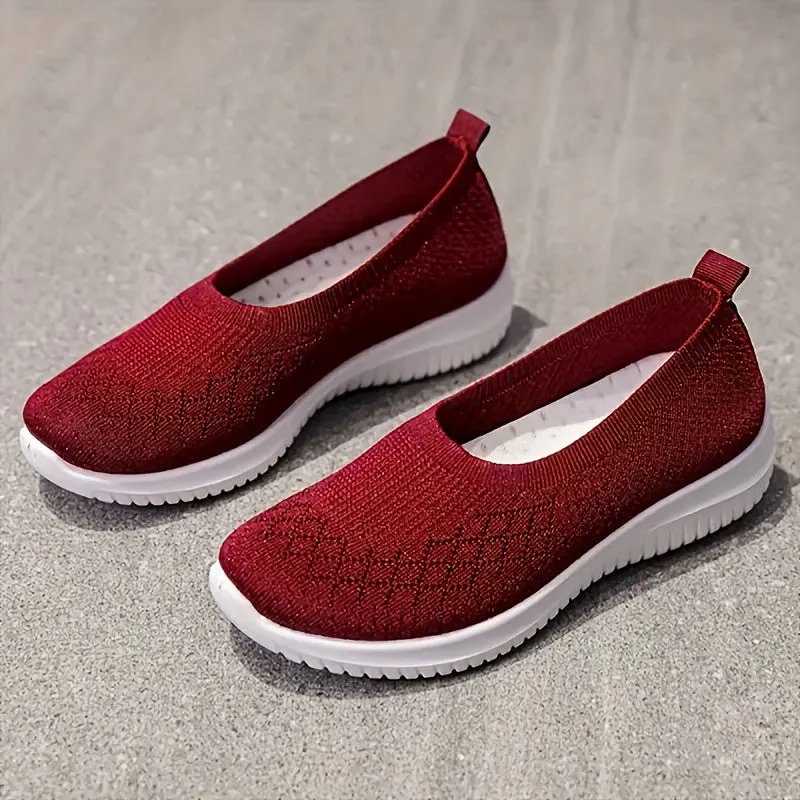 Elena Breathable Fabric Sneakers
