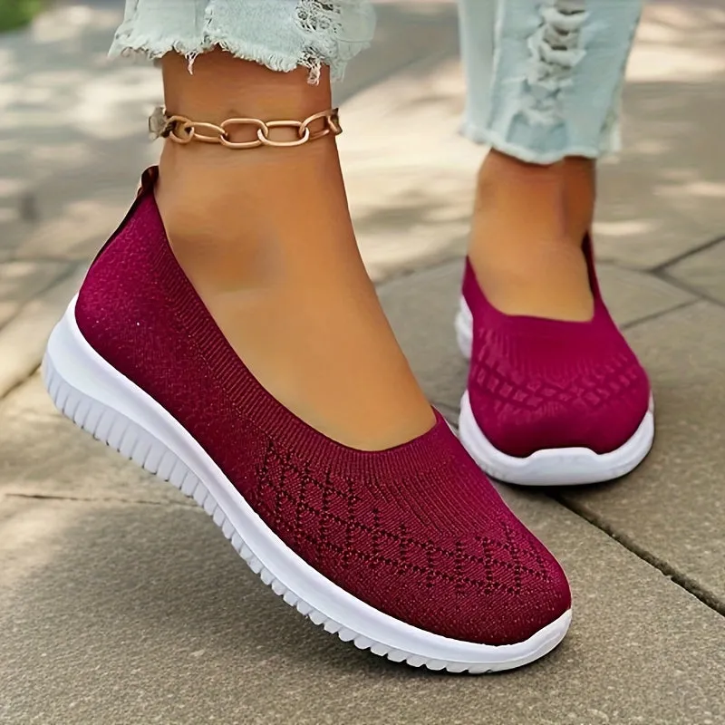Elena Breathable Fabric Sneakers