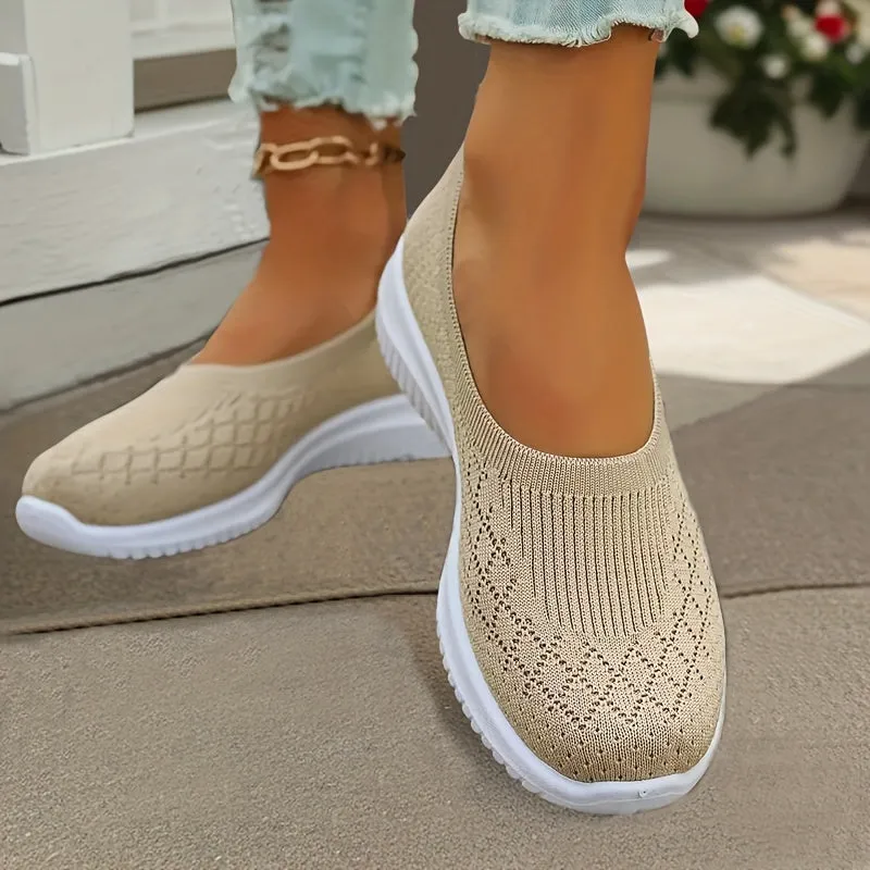 Elena Breathable Fabric Sneakers