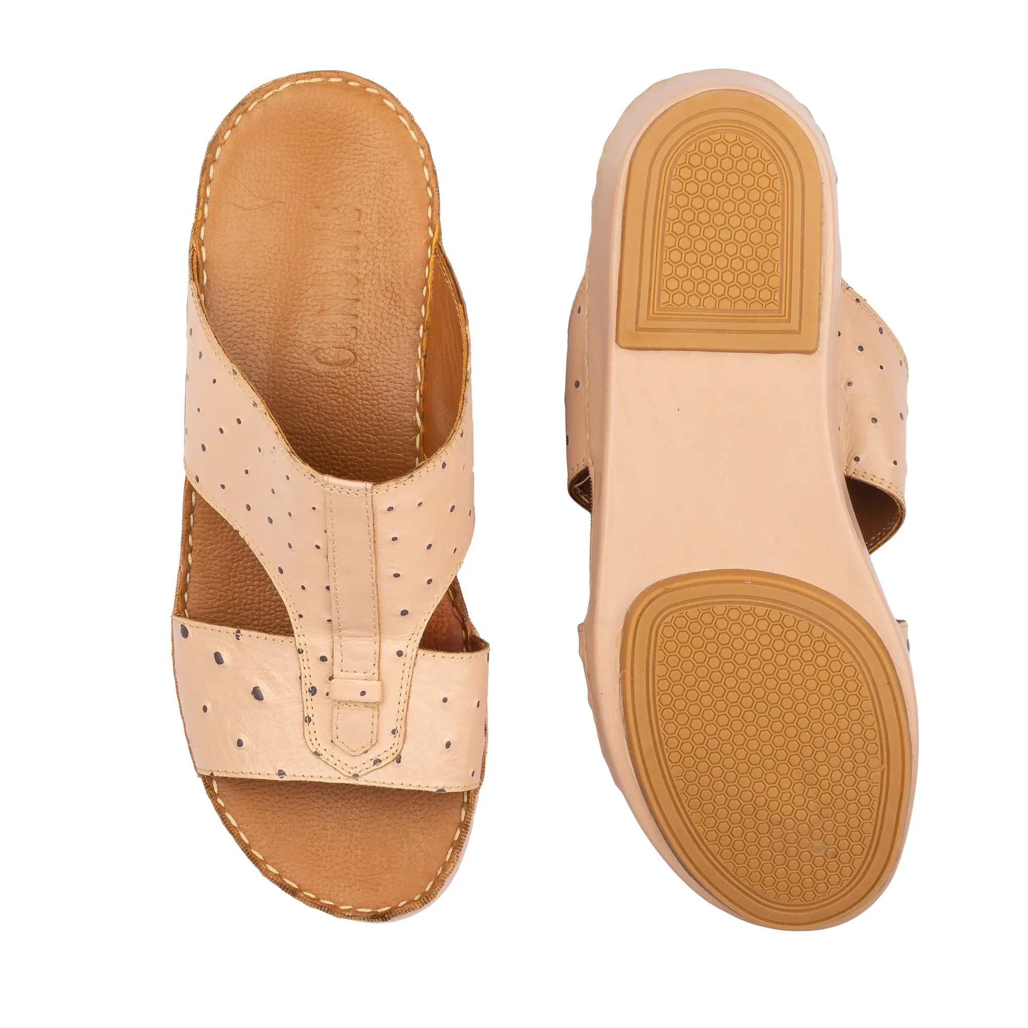 Elite Ostrich Arabic Sandal