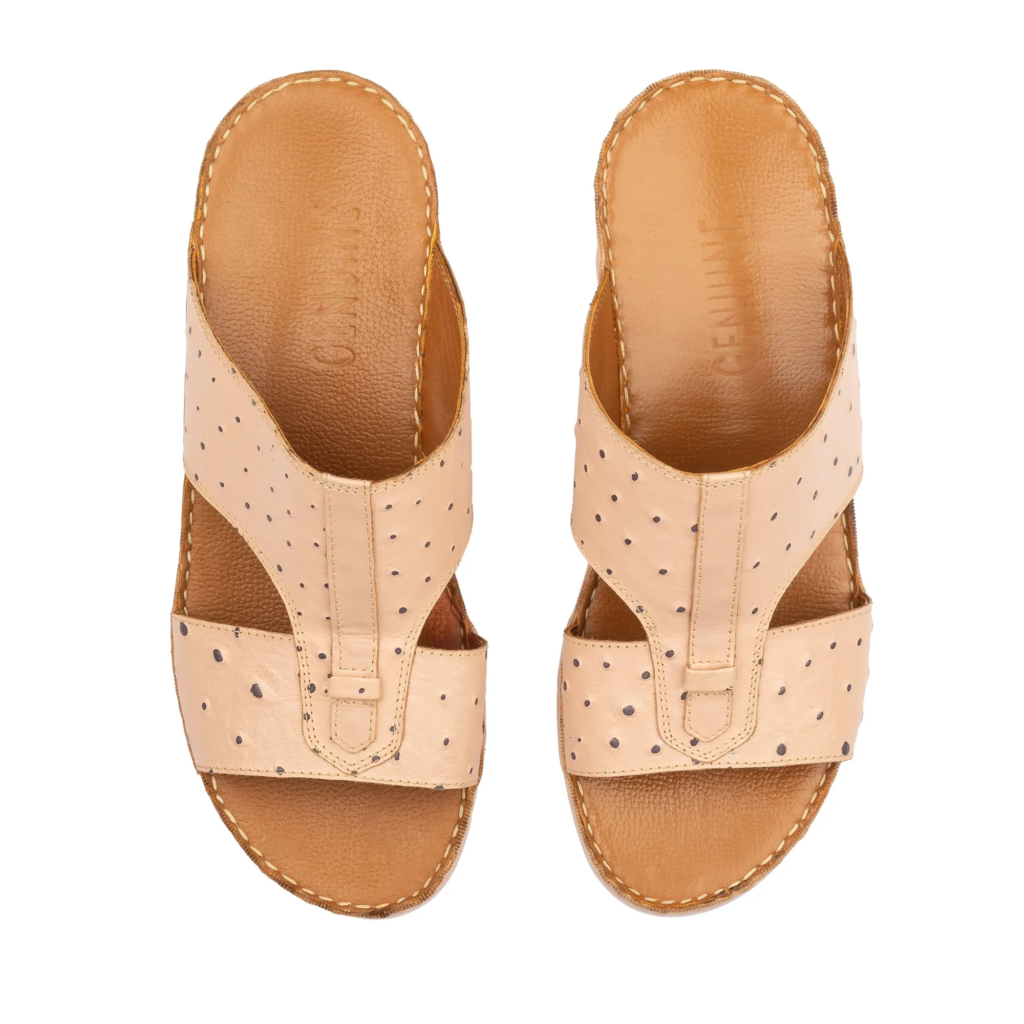 Elite Ostrich Arabic Sandal