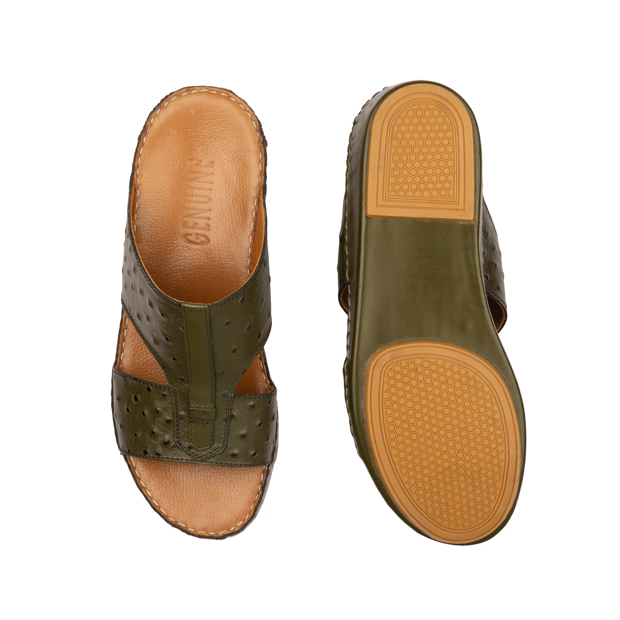 Elite Ostrich Arabic Sandal