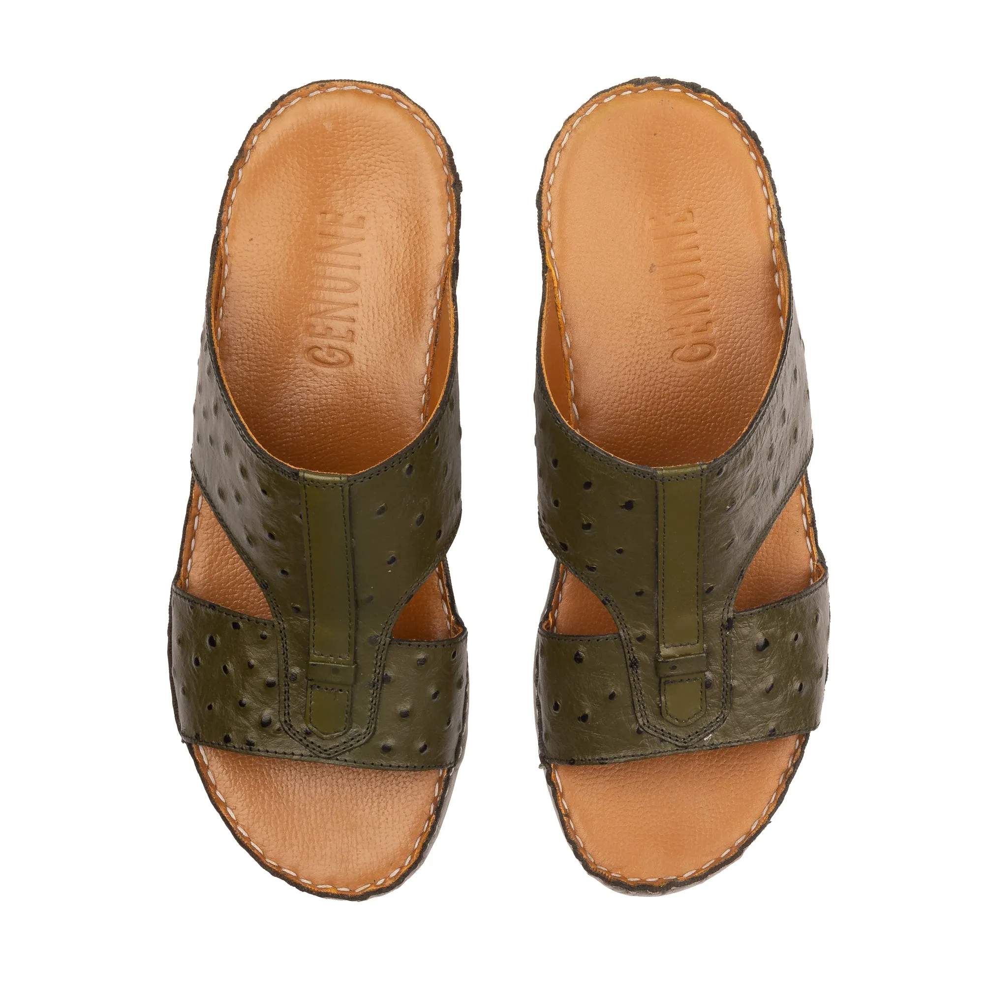 Elite Ostrich Arabic Sandal