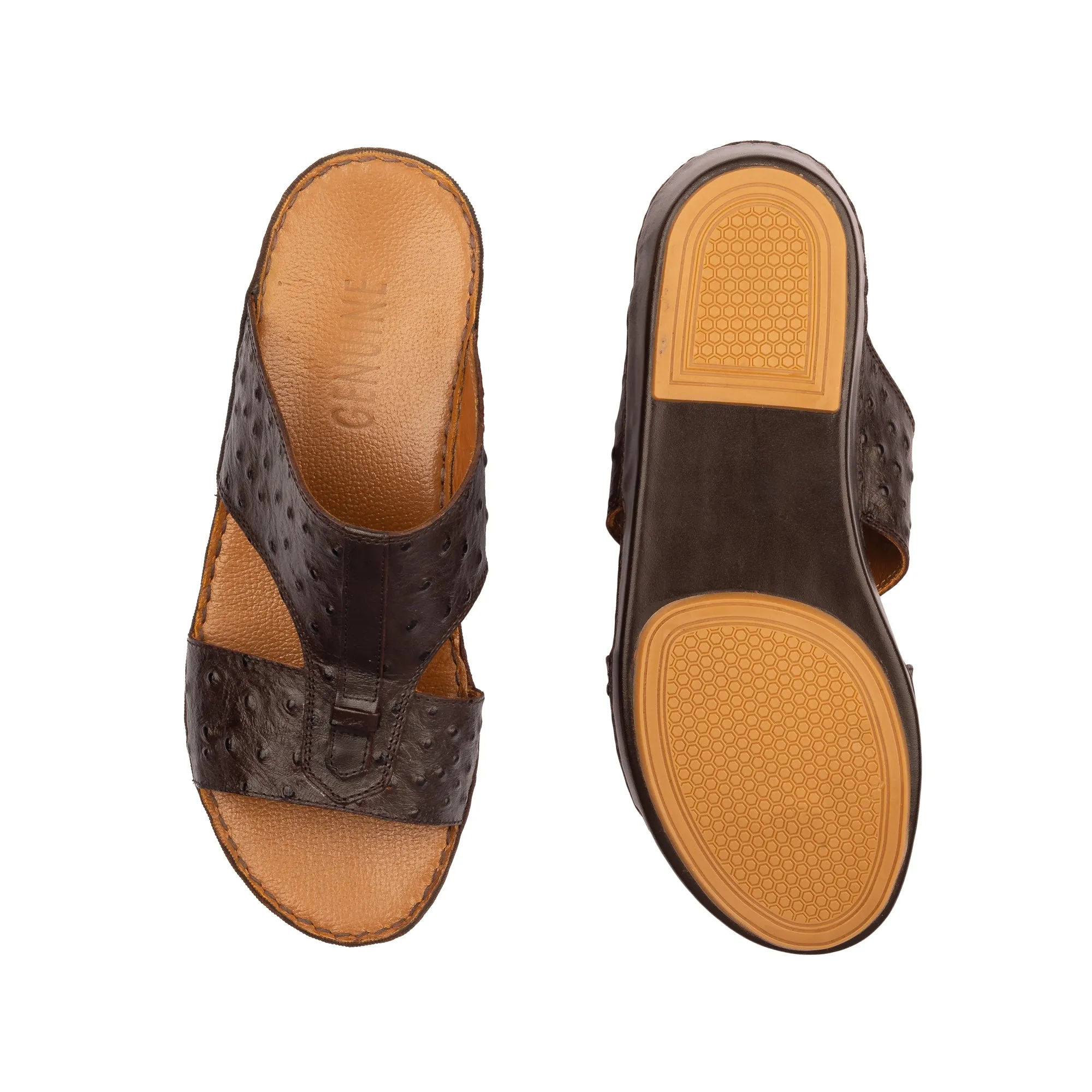Elite Ostrich Arabic Sandal