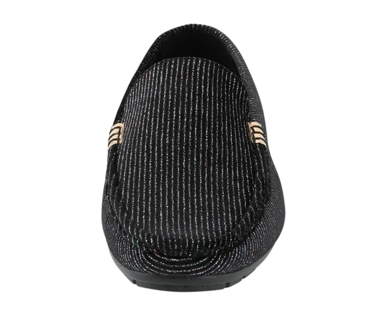 Eric Black Driving Loafers