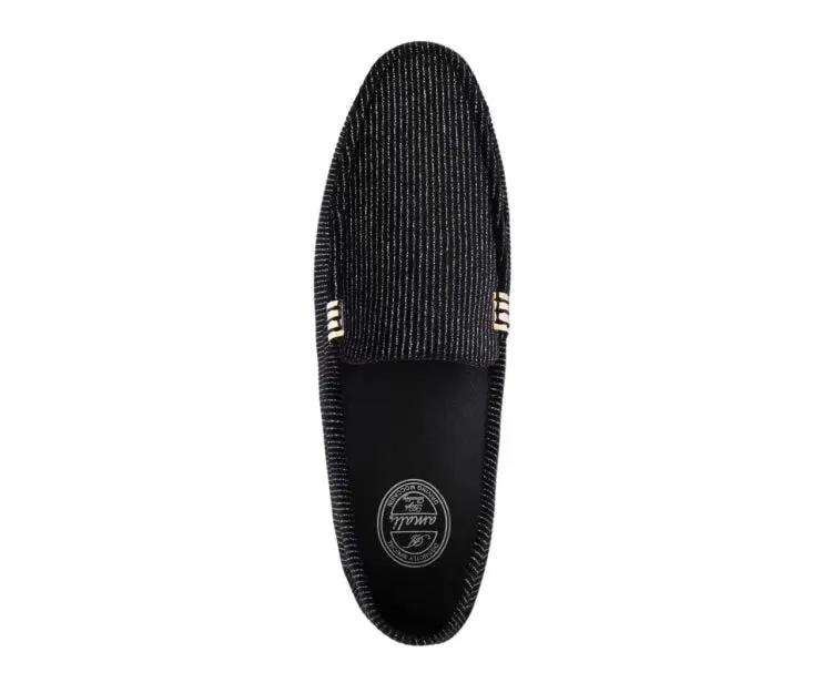 Eric Black Driving Loafers