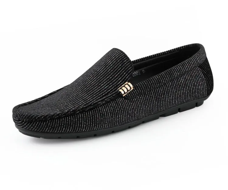 Eric Black Driving Loafers