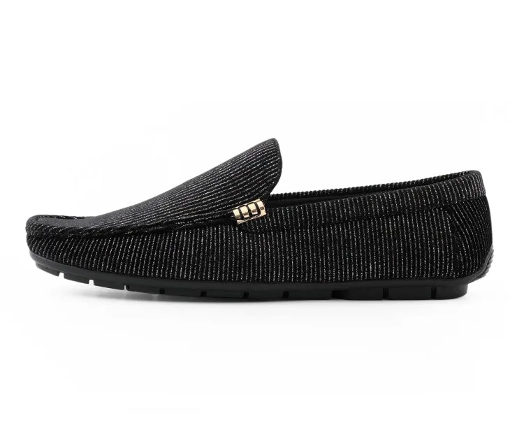 Eric Black Driving Loafers