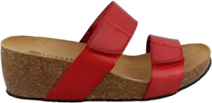 Eric Michael Liat Women's Sandal (RED, EU 38/ US 7-7.5)