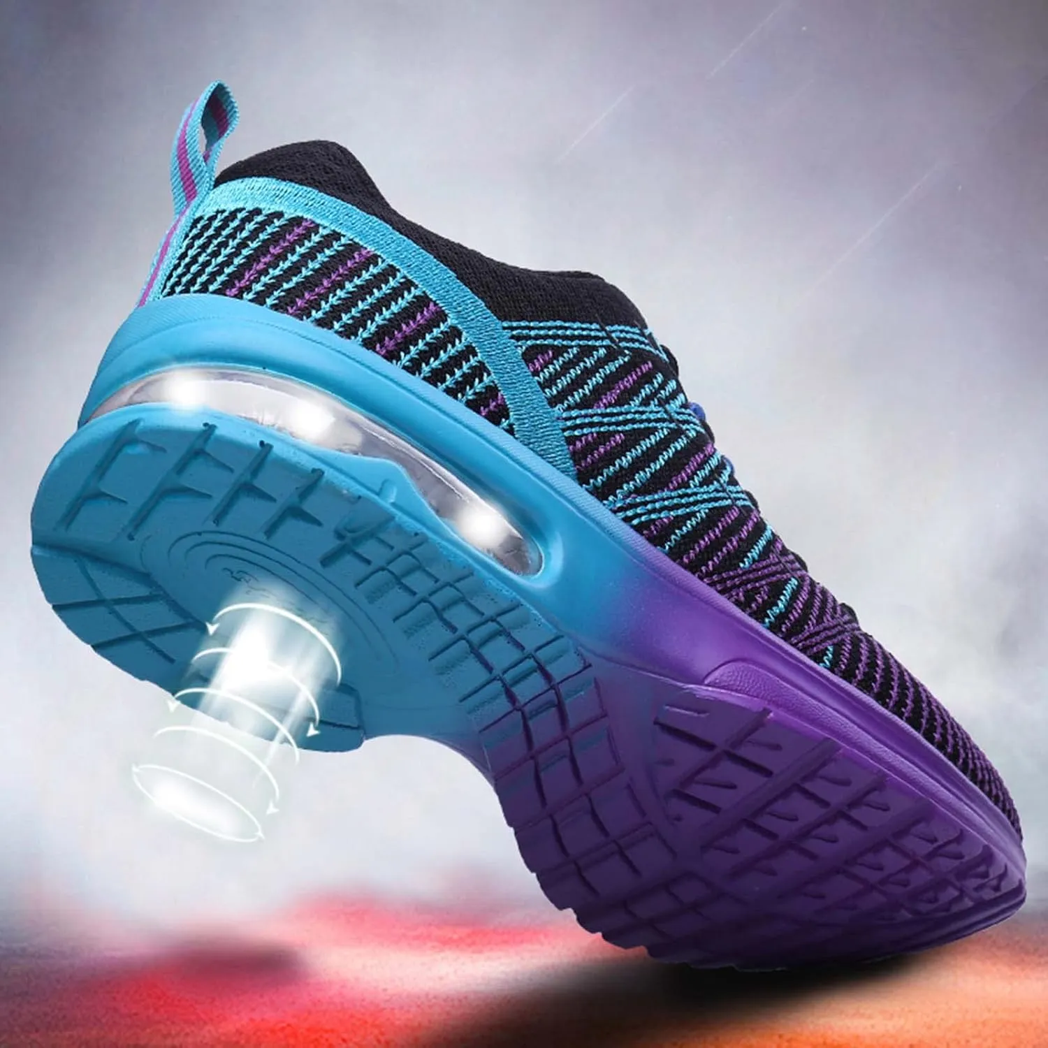 FLIOZY Womens Running Shoes Air Cushion Lightweight Sneakers Lace up Walking Tennis Shoes for Women
