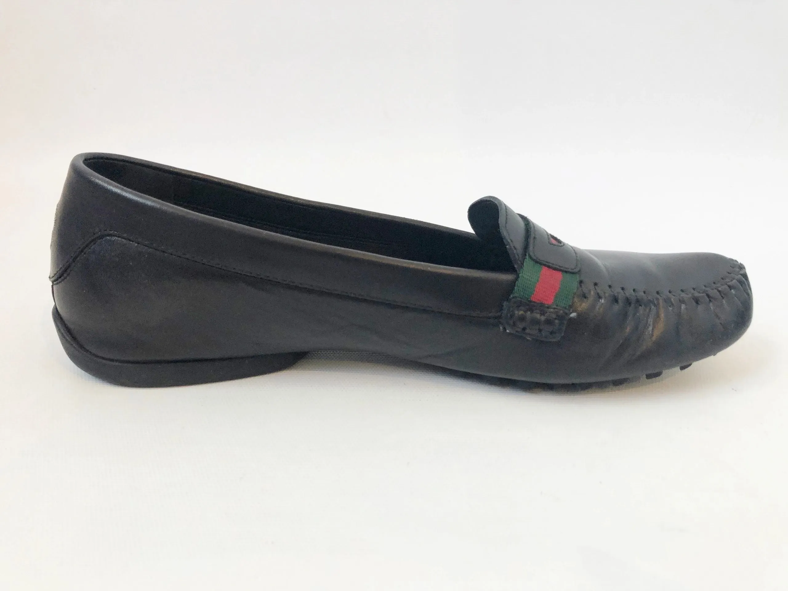 Gucci Web Driving Loafers Size 8.5