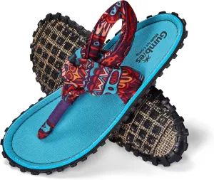 Gumbies Slingback Womens Flip Flops, with Supersoft Toe Post and Durable Recycled Rubber Sole - Comfort Guaranteed