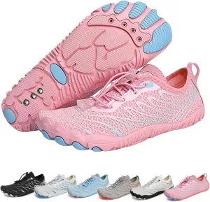 Hrtesus Grounding Shoes with Copper for Men Women, Grounded Barefoot Footwear Earthing Shoes Wide Toe Highly Elastic Non-Slip Sneakers