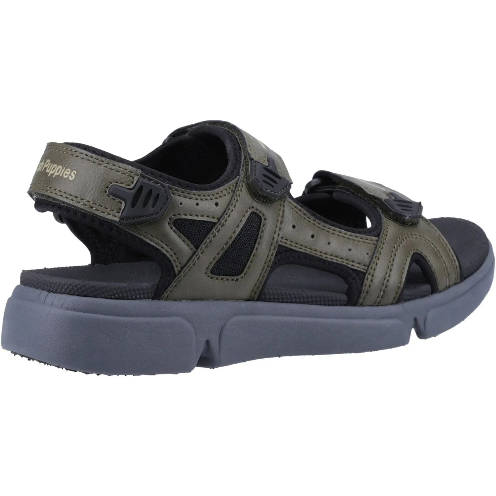 Hush Puppies Castro Polyurethane Men's Khaki Sandals
