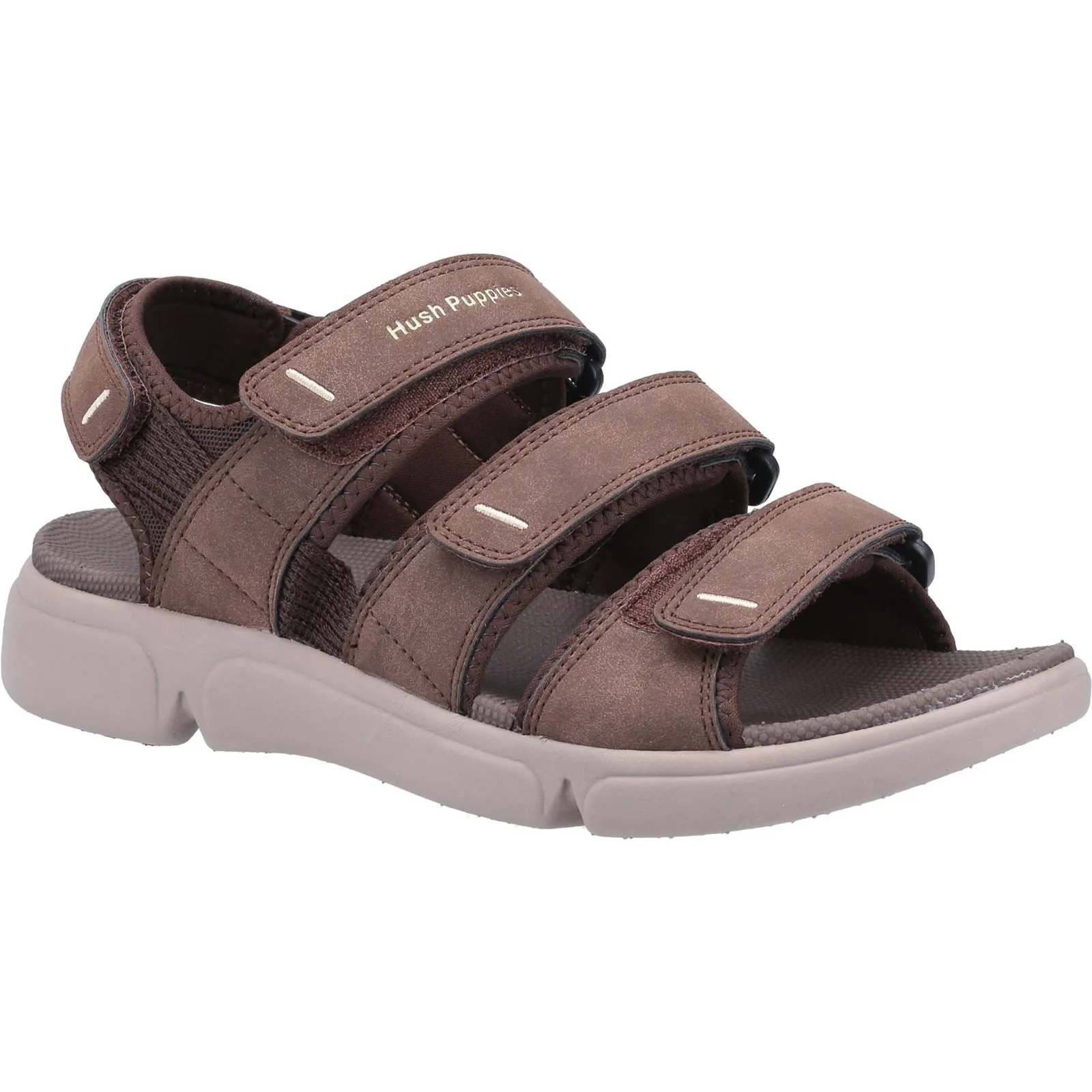 Hush Puppies Raul Polyurethane Men's Brown Sandals