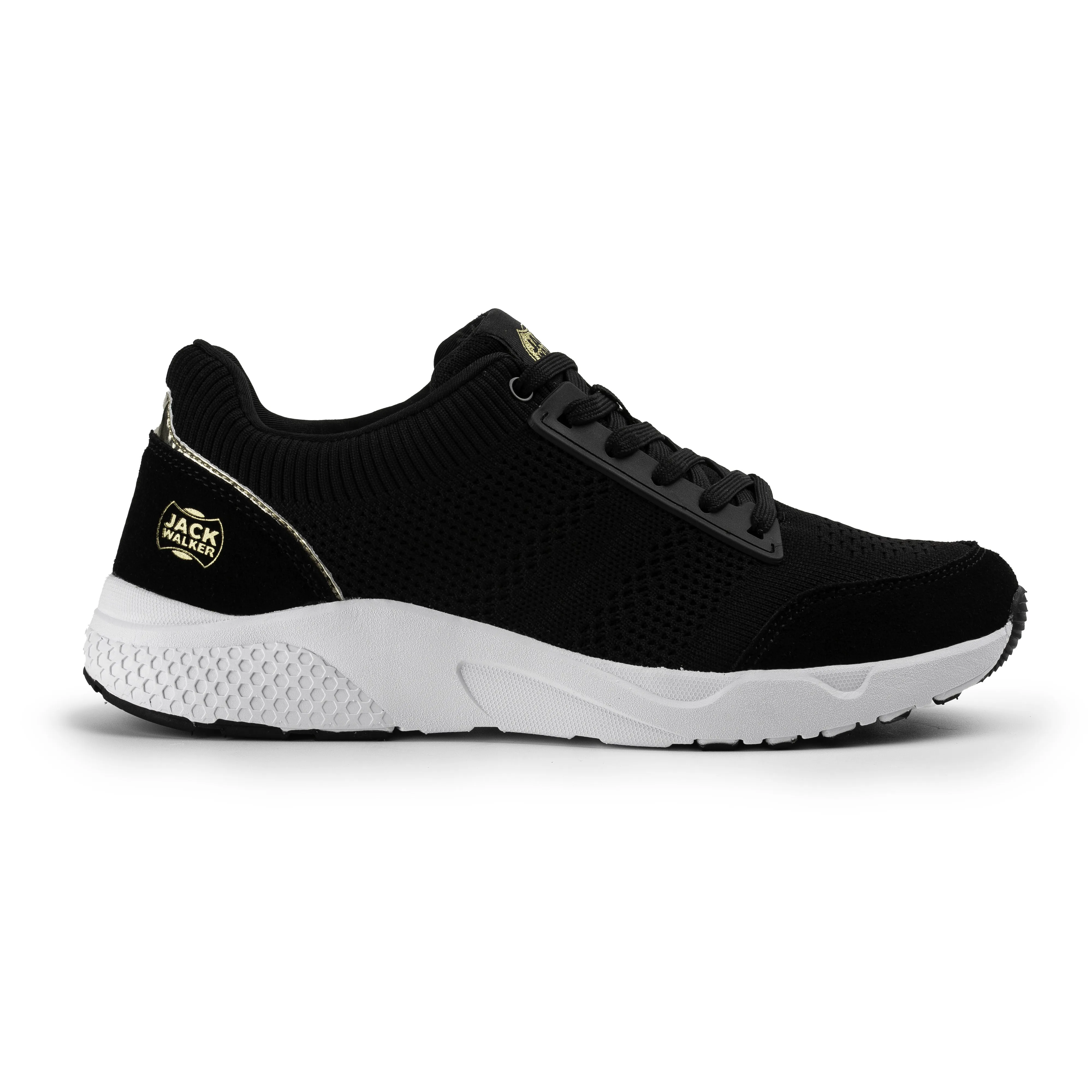 Jack Walker Women's Golden Airy Mesh Trainers for Comfort