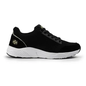Jack Walker Women's Golden Airy Mesh Trainers for Comfort