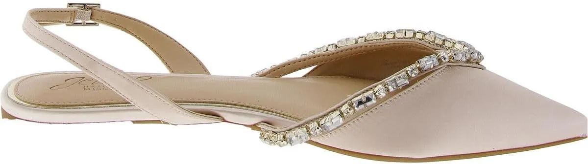 Jewel Badgley Mischka Camden Pointed Flat