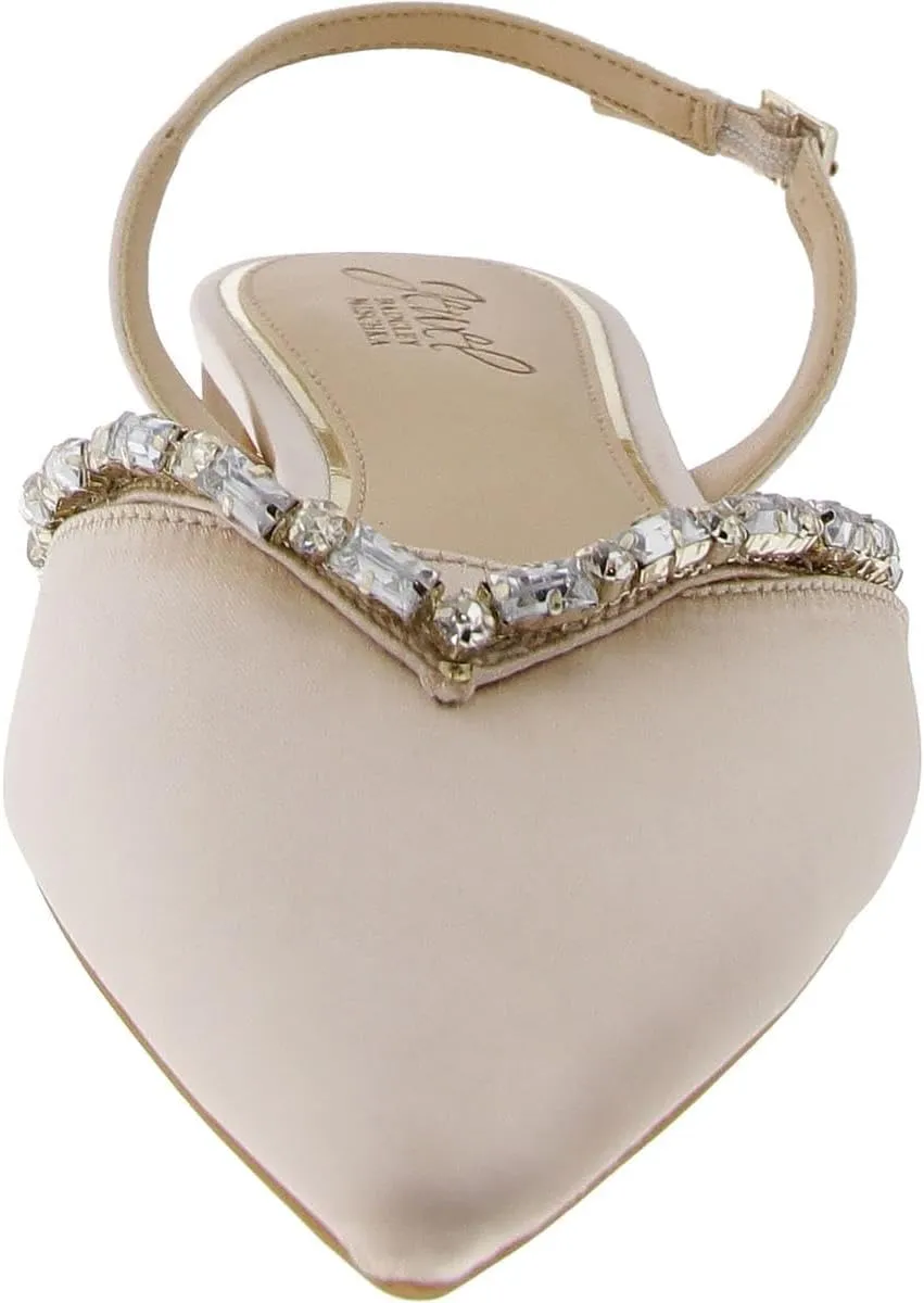 Jewel Badgley Mischka Camden Pointed Flat