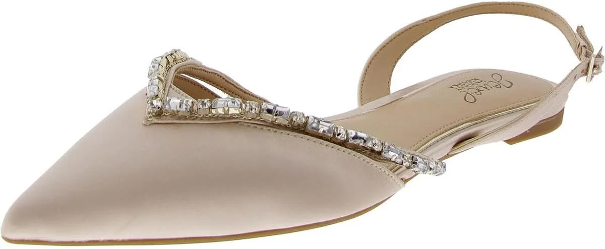Jewel Badgley Mischka Camden Pointed Flat