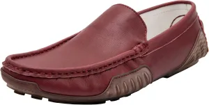 JIONS Mens Driving Penny Loafers Suede Moccasins Slip On Casual Dress Boat Shoes