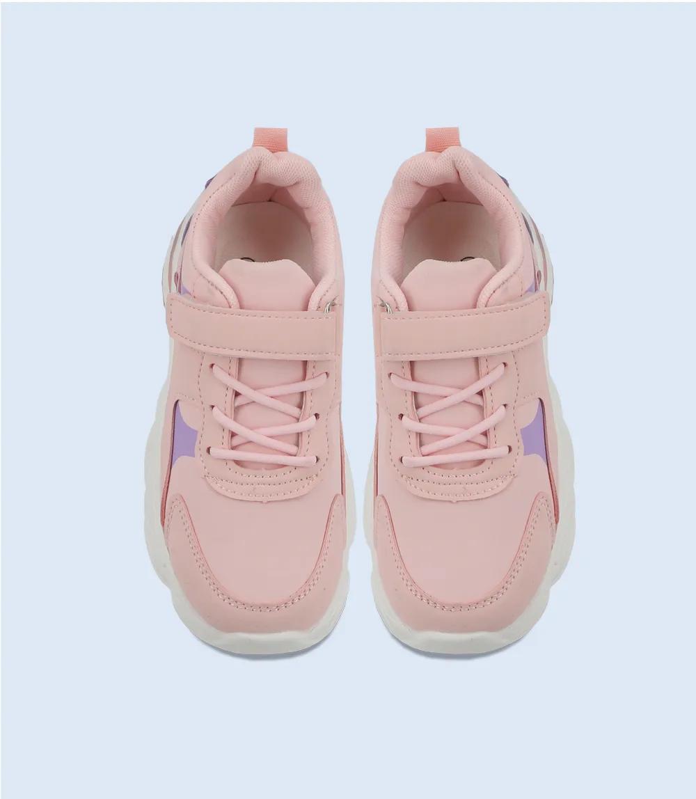 KG0179-TEA PINK-Girls sneakers