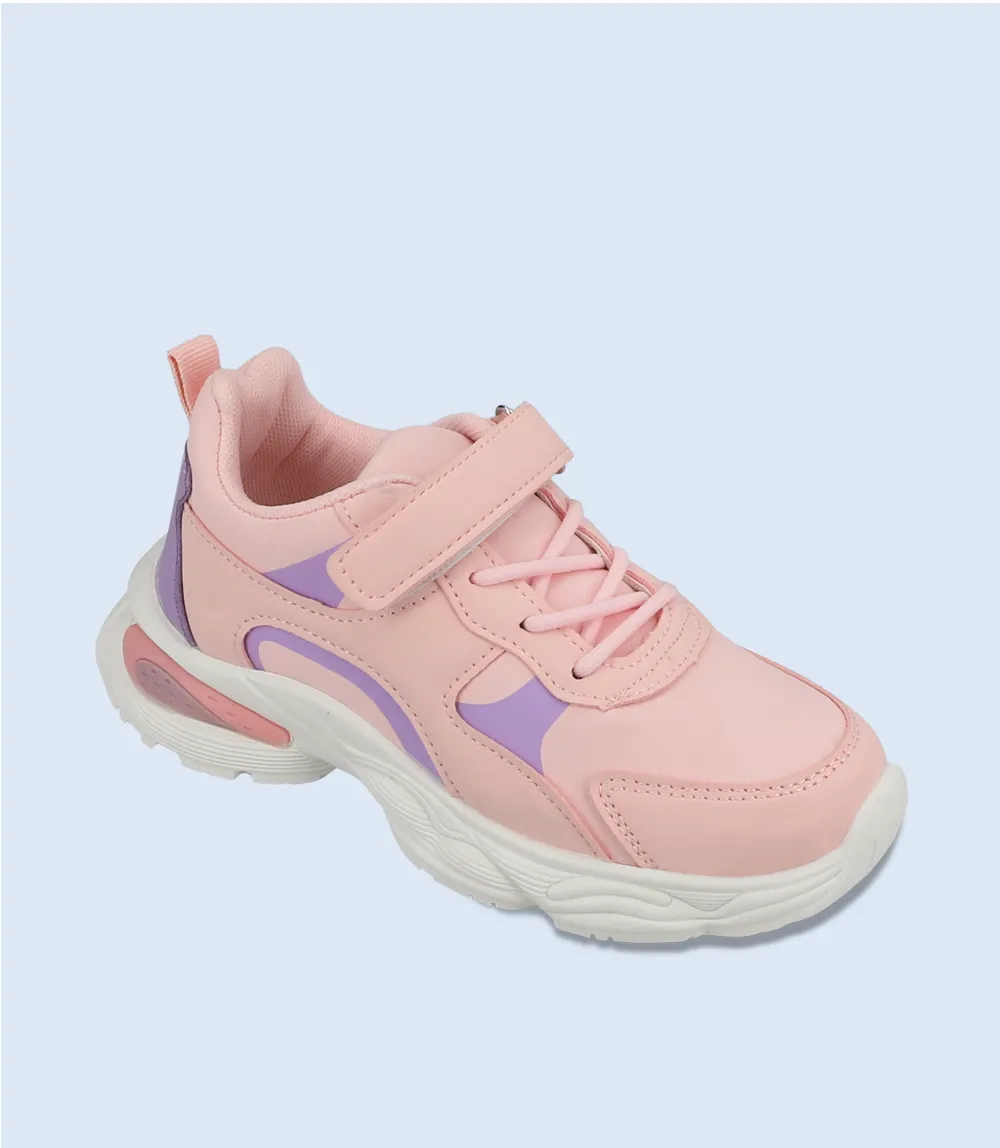 KG0179-TEA PINK-Girls sneakers