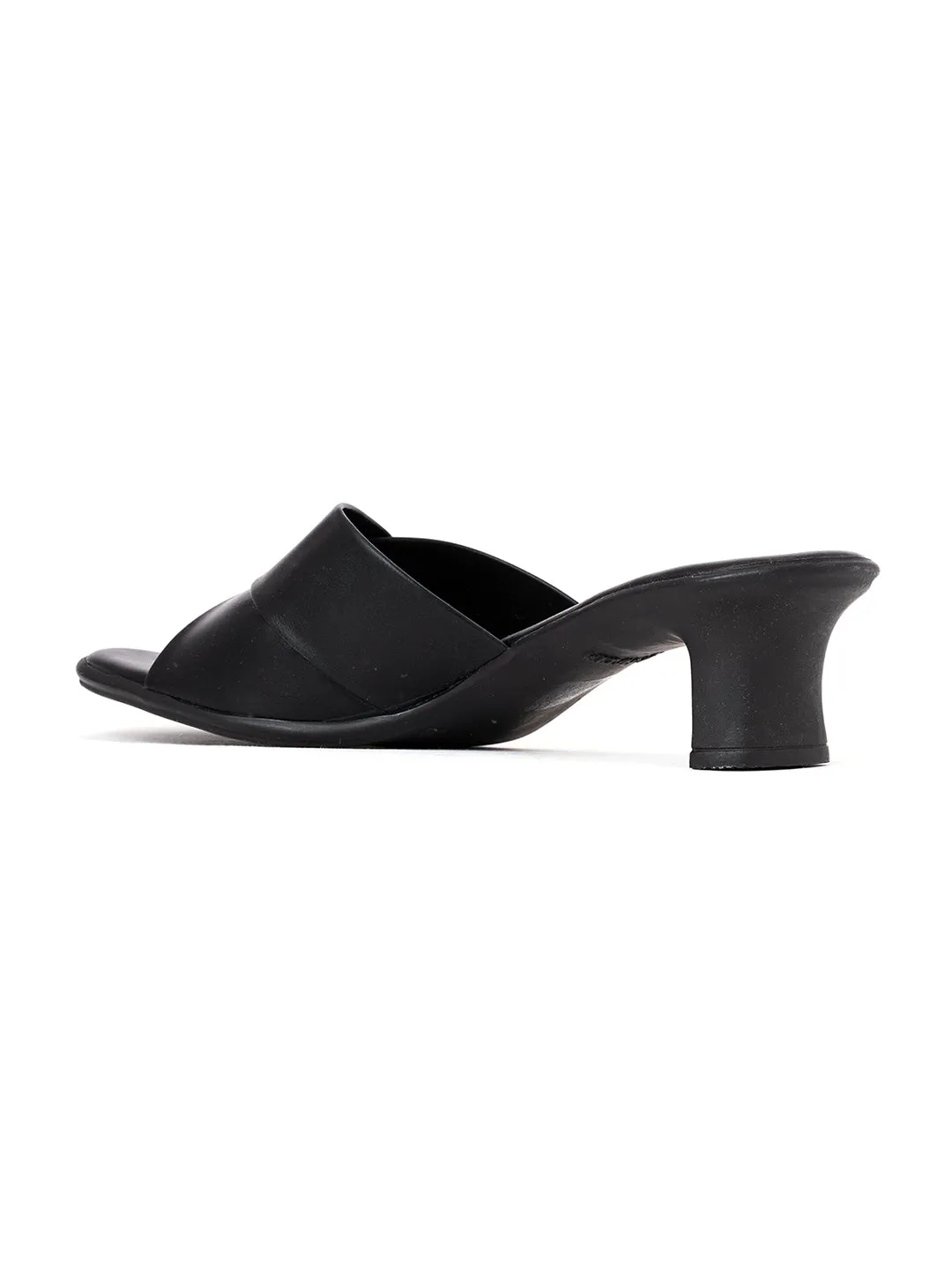 Khadim French Heel Mule Slip On Sandal for Women