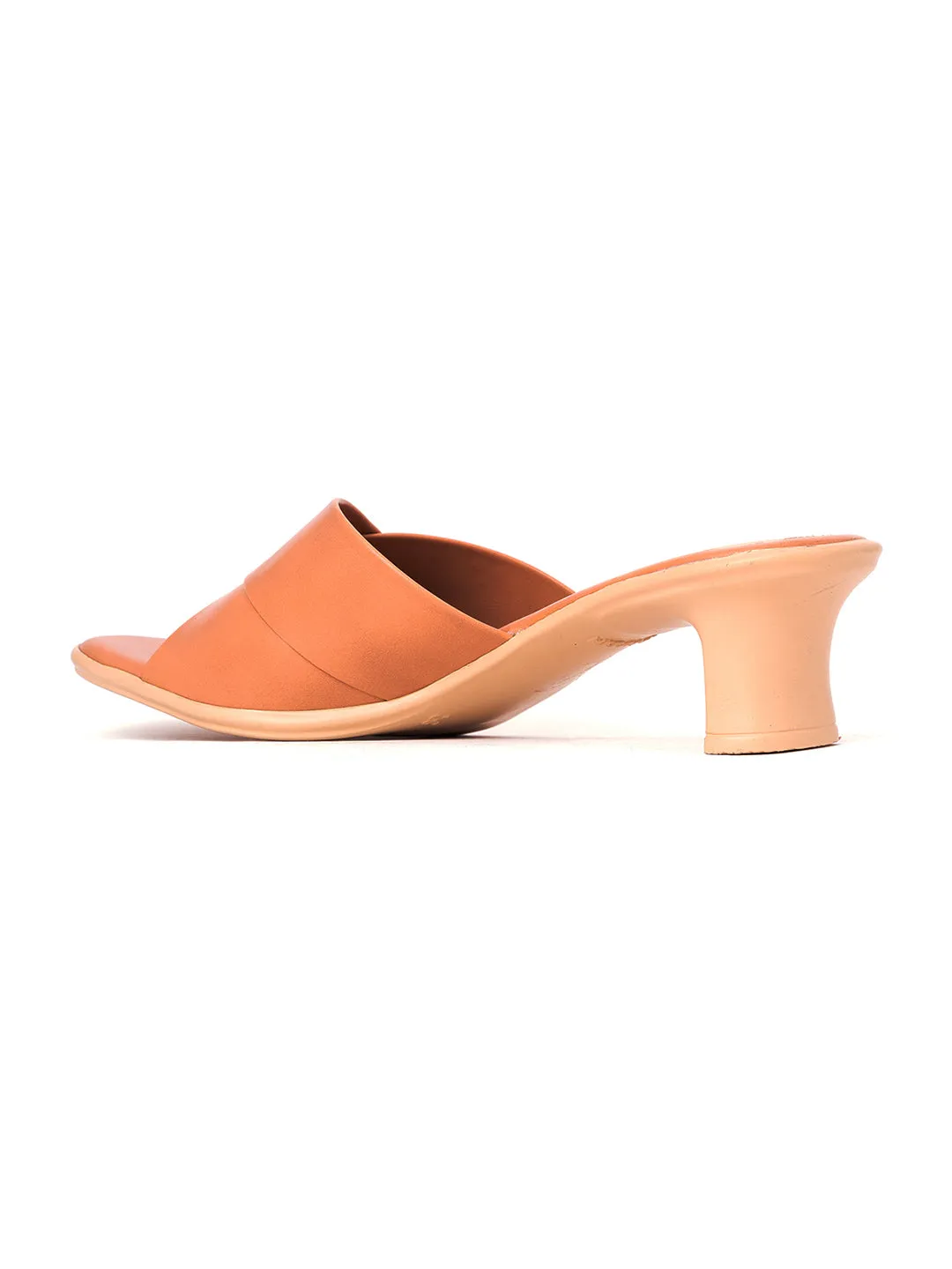 Khadim French Heel Mule Slip On Sandal for Women