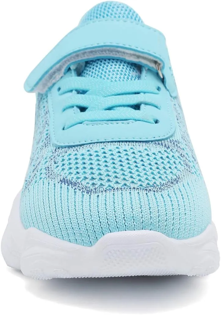 Kids Running Sneakers Tennis Shoes Lightweight Breathable Athletic Shoes for Boys and Girls