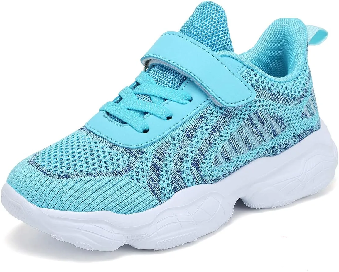 Kids Running Sneakers Tennis Shoes Lightweight Breathable Athletic Shoes for Boys and Girls