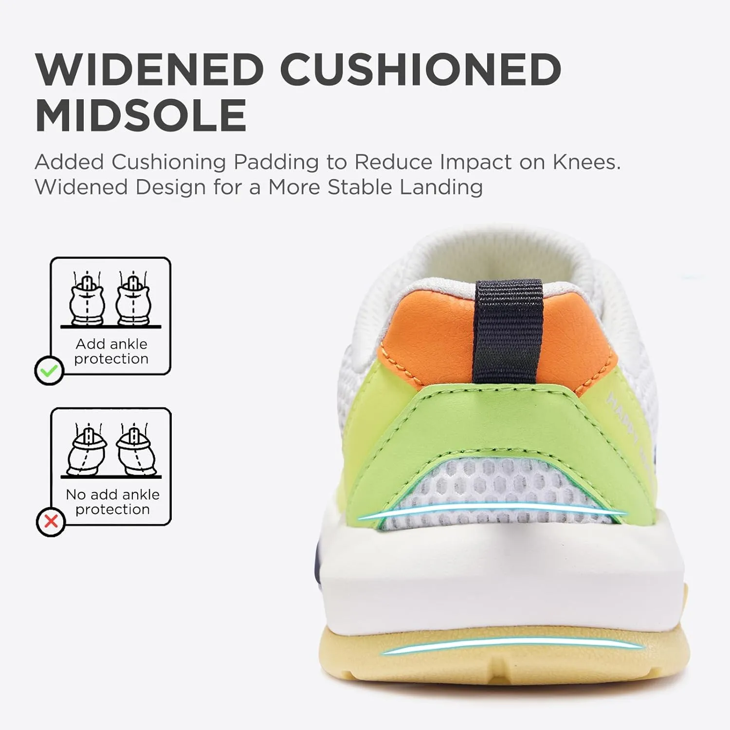 Kids Sneakers for Boys and Girls, No Tie Shoelaces Lightweight Kids Shoes, Breathable Running Tennis Sport Athletic Shoes for Toddler