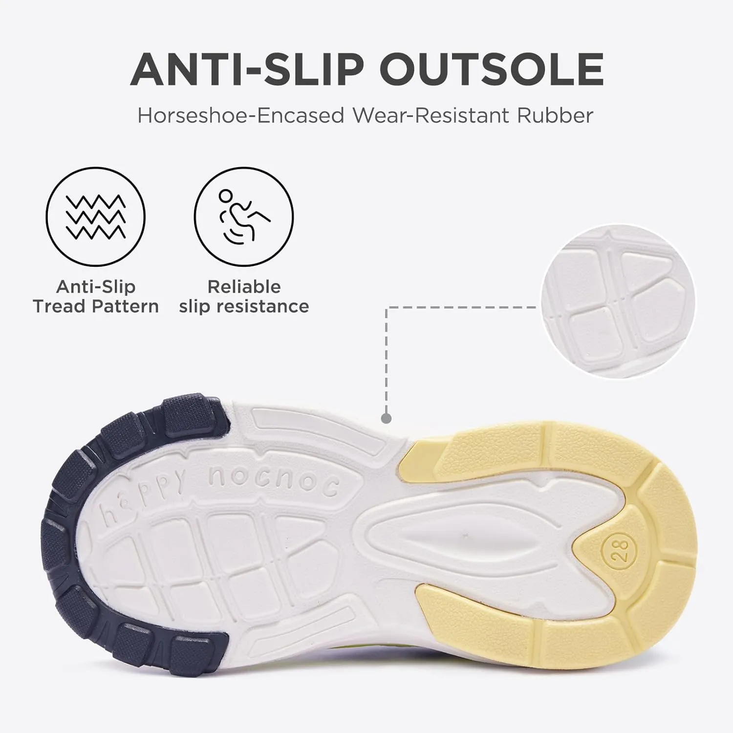 Kids Sneakers for Boys and Girls, No Tie Shoelaces Lightweight Kids Shoes, Breathable Running Tennis Sport Athletic Shoes for Toddler