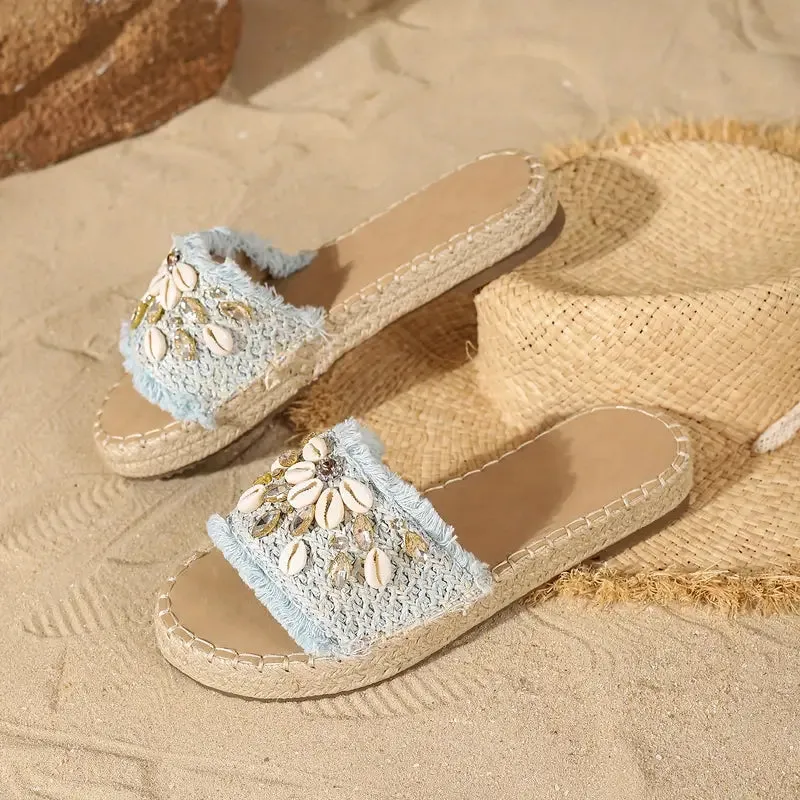Leah | Flat Summer Sandals