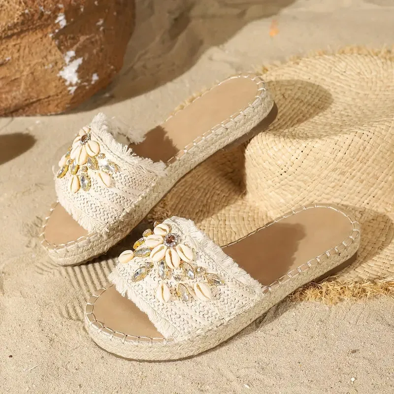 Leah | Flat Summer Sandals