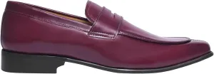 LIBERTYZENO Mens Penny Genuine Leather Adults Loafers Slip On Shoes for Easter Gift