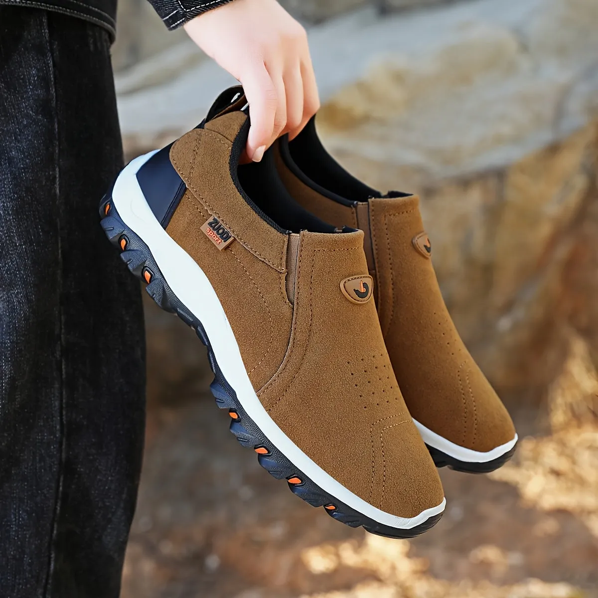 Lightweight All-Season Slip-On Sneakers for Men and Women