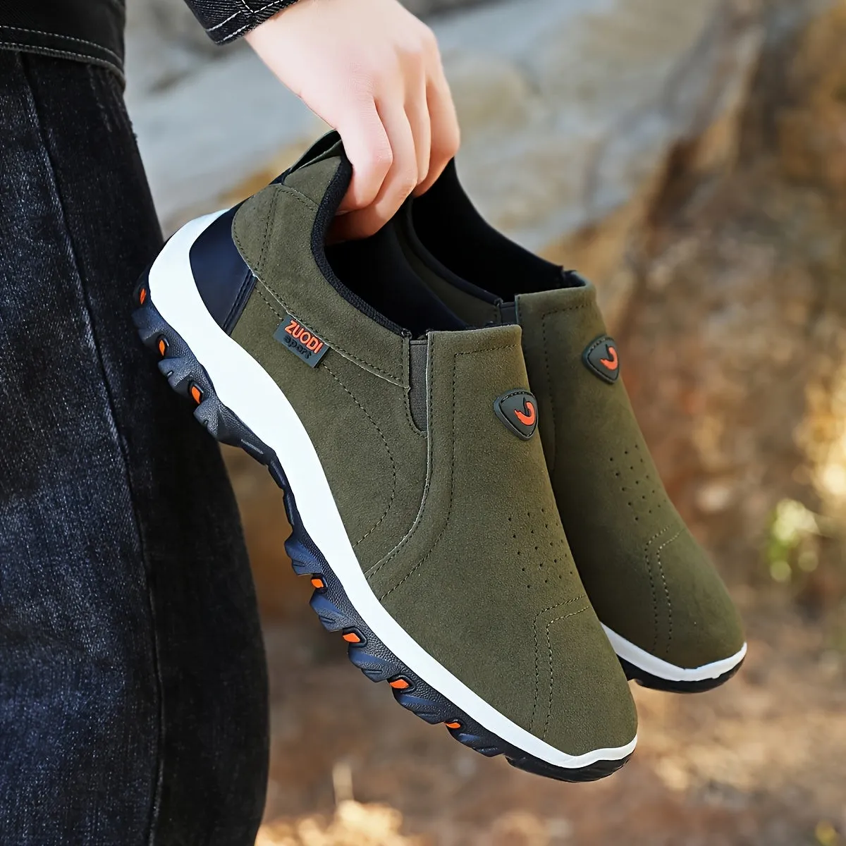 Lightweight All-Season Slip-On Sneakers for Men and Women