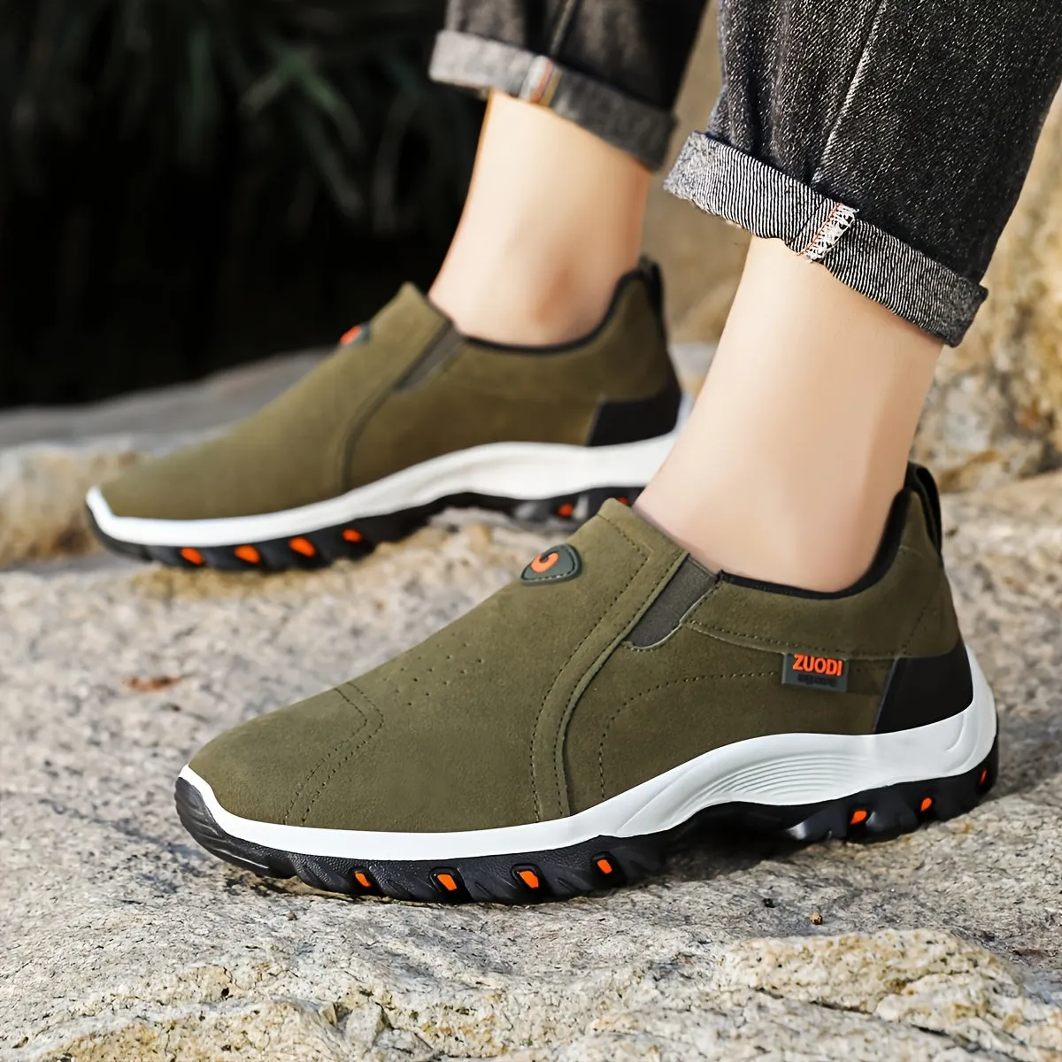 Lightweight All-Season Slip-On Sneakers for Men and Women