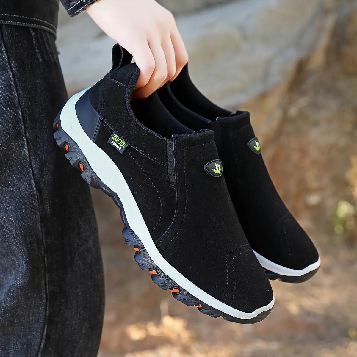 Lightweight All-Season Slip-On Sneakers for Men and Women