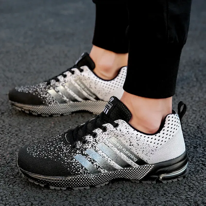 Lightweight Gradient Color Sneakers