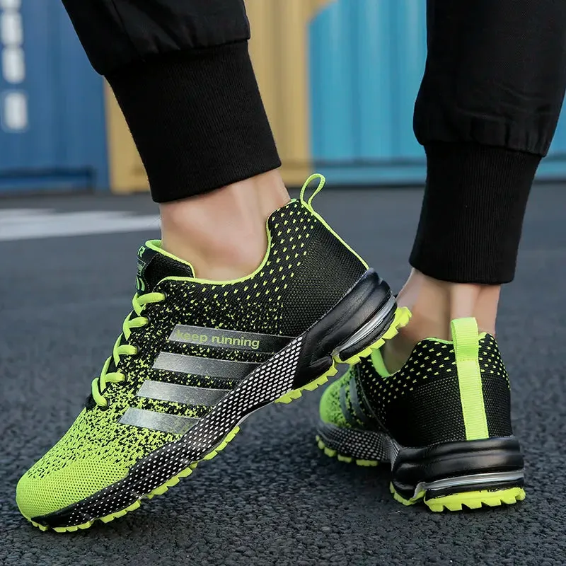Lightweight Gradient Color Sneakers