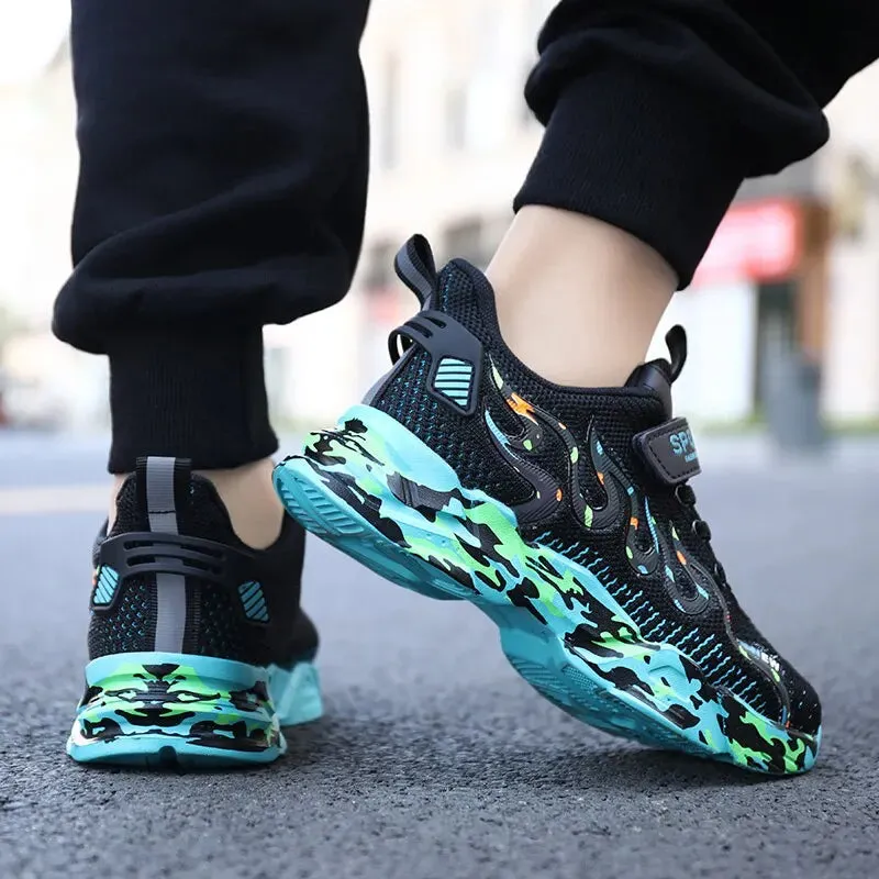 Lightweight Kids Running Sneakers - Non-Slip Design