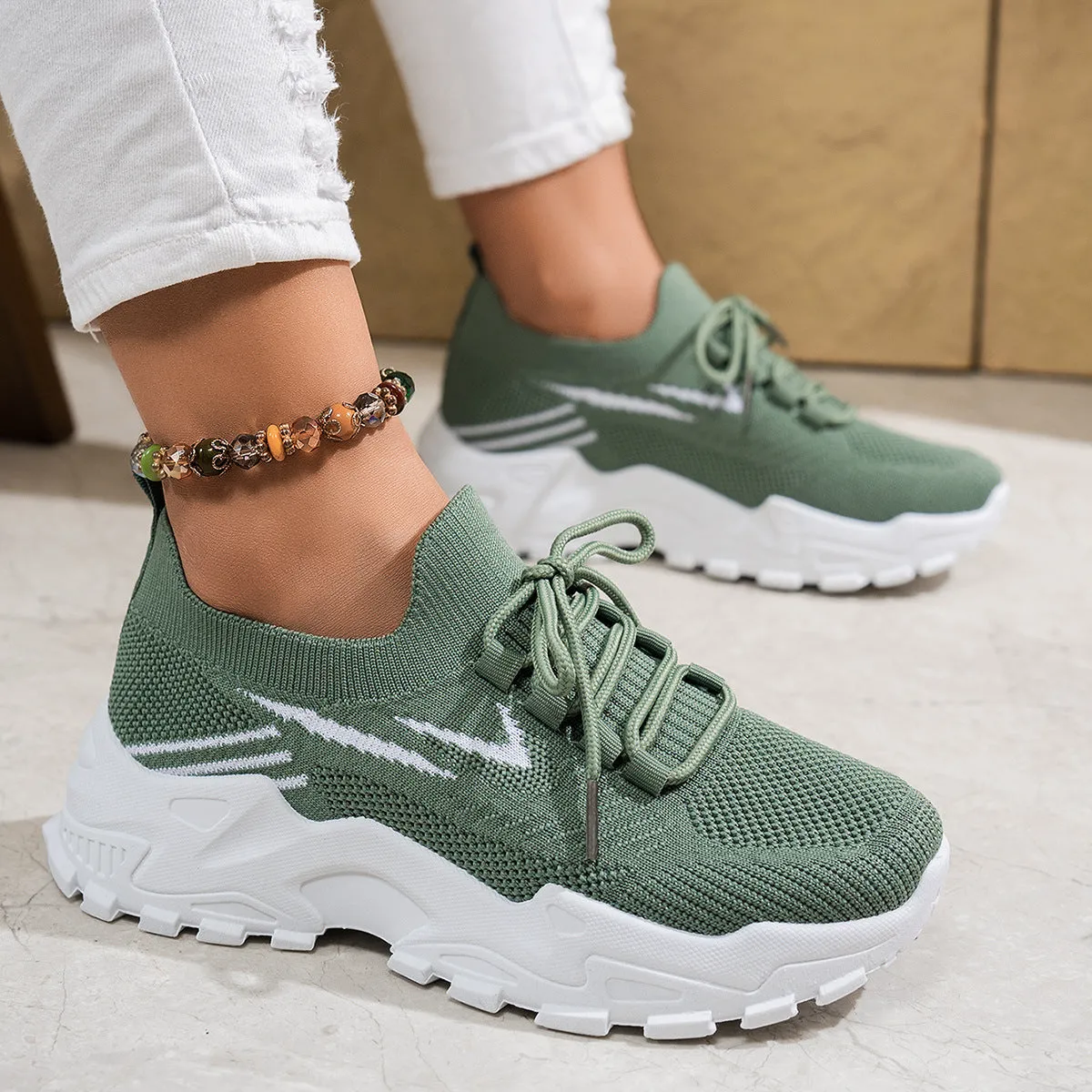 Lightweight Soft Bottom Sneakers