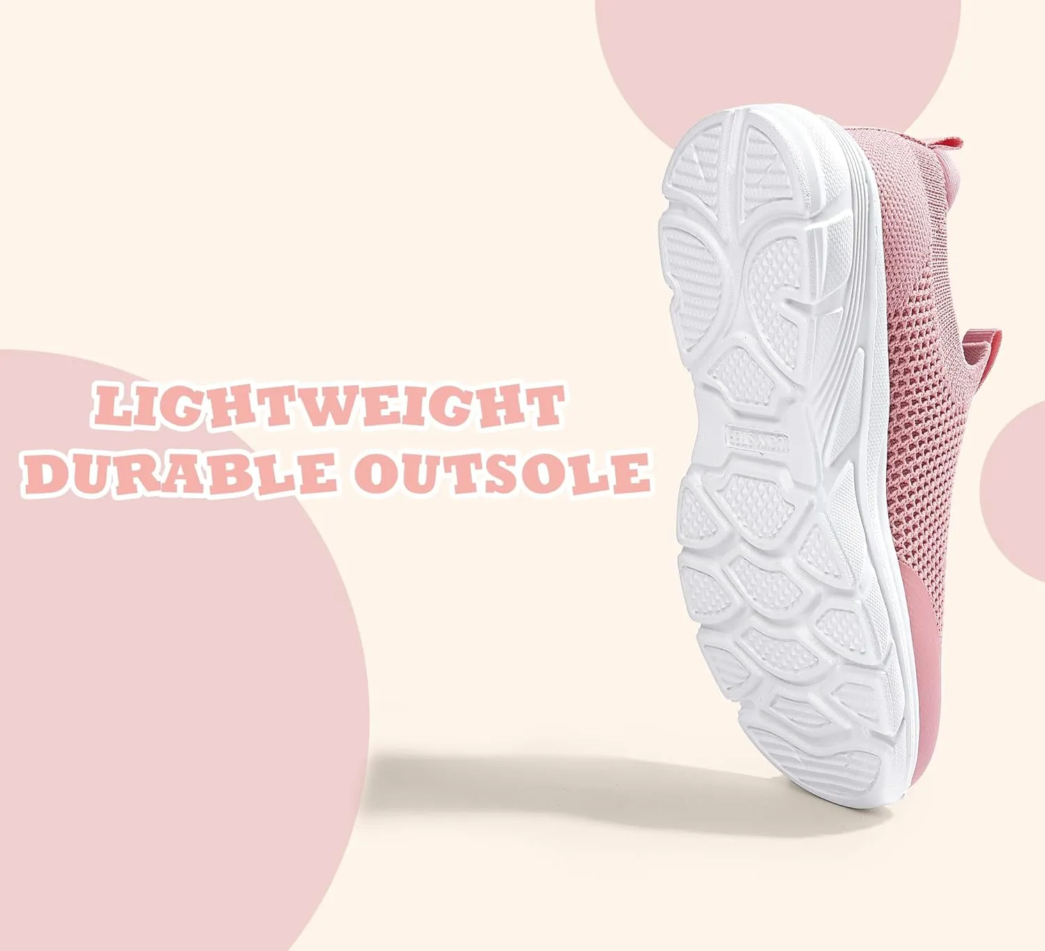 LUCKY STEP Boys Girls Slip On Sneakers Breathable Mesh Walking Shoes Lightweight Casual Running Athletic for Little Kids