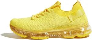 LUCKY STEP Women Air Cushion Fashion Sneakers Breathable Casual Comfortable Lightweight Walking Shoes