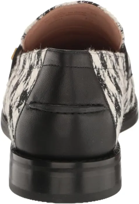 Lux Price drop Pinch On Houndstooth Slip Group discount Penny Cole Classic Loafers Haan Textile Metallic