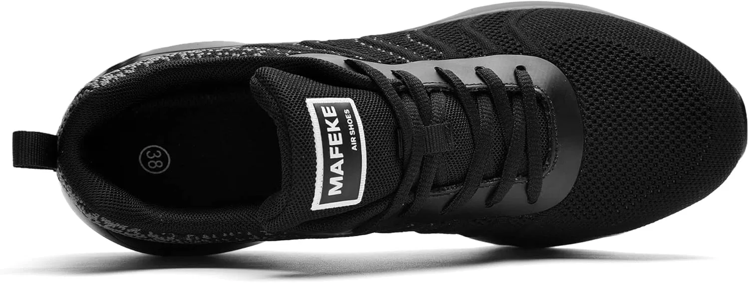 MAFEKE Women Athletic Running Shoes Tennis Breathable Lightweight Fashion Walking Jogging Sneakers